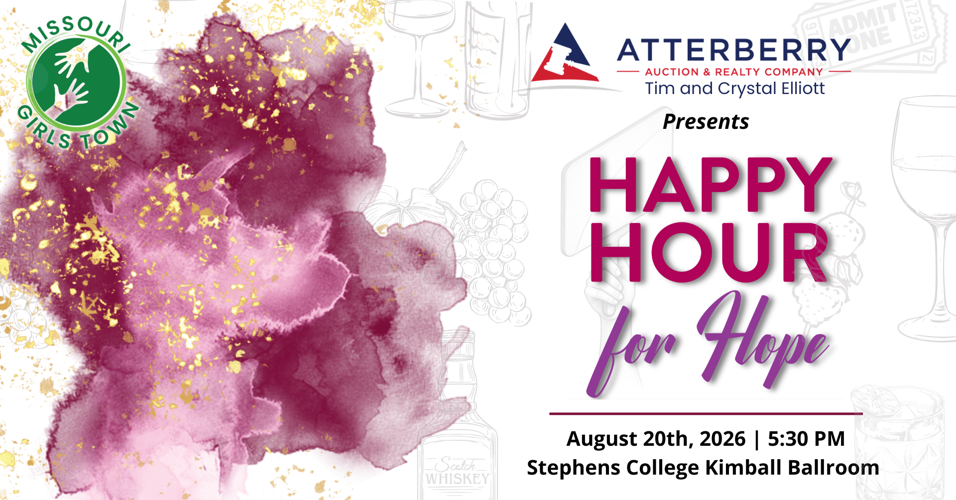 Happy Hour for Hope Missouri Girls Town 2026